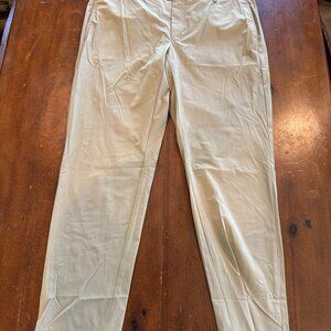PT Torino Kinetic Fabric Beige Technical Dress Trousers Size 54